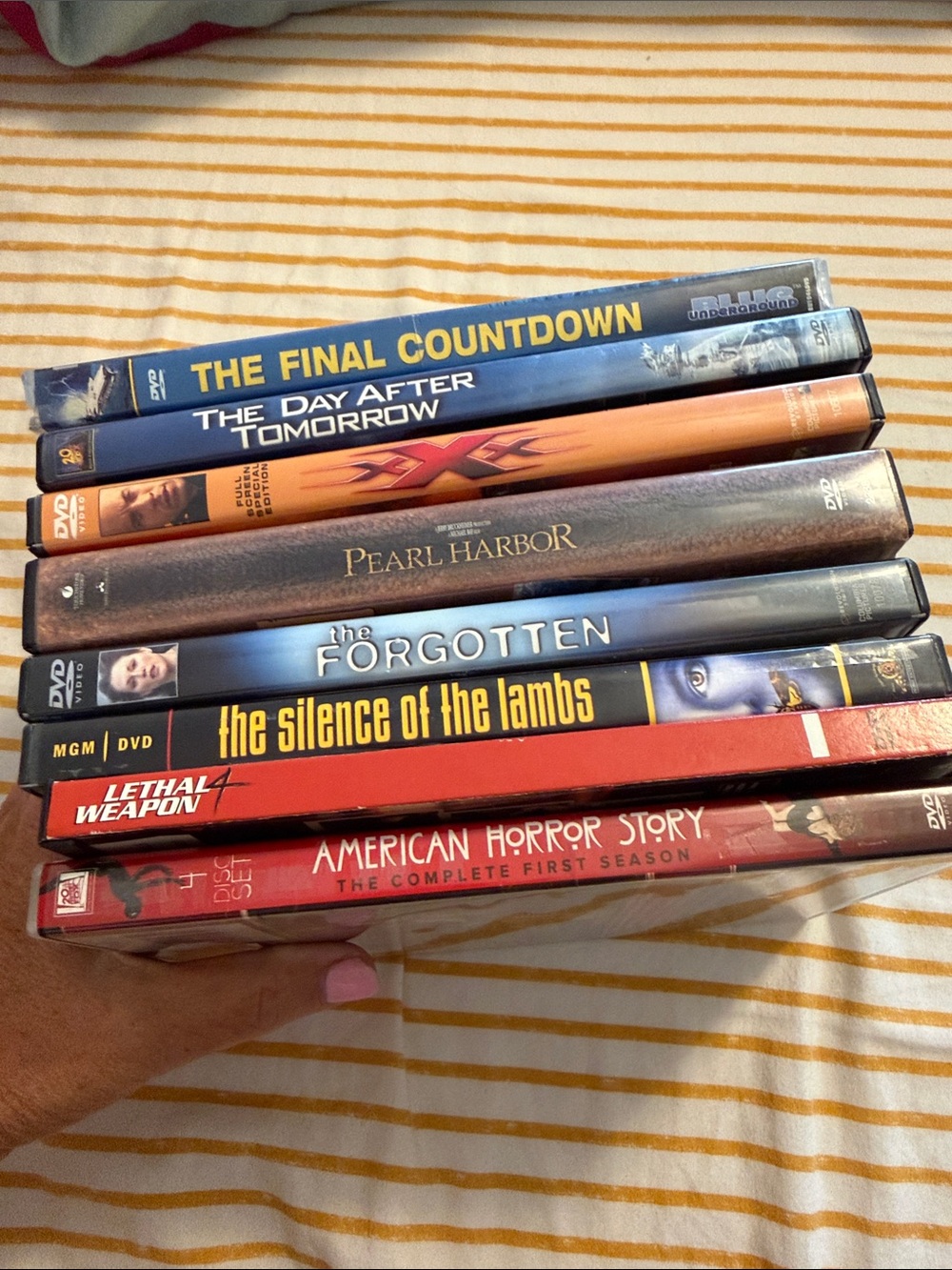 Assorted DVD Movie & TV Collection - Mixed Colors